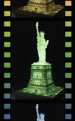 Ravensburger Statue Of Liberty Night Edition- 3D Puzzel Gebouw - 108 Stukjes -Exporteren puzzels winkel 154x840 3