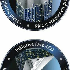 Ravensburger Empire State Building Night Edition - 3D Puzzel Gebouw Van 216 Stukjes -Exporteren puzzels winkel 396x840