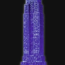 Ravensburger Empire State Building Night Edition - 3D Puzzel Gebouw Van 216 Stukjes -Exporteren puzzels winkel 410x840 2