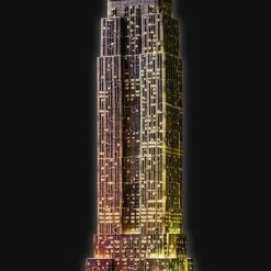 Ravensburger Empire State Building Night Edition - 3D Puzzel Gebouw Van 216 Stukjes -Exporteren puzzels winkel 411x840