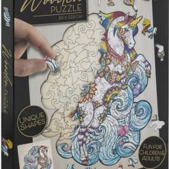 Grafix Houten Puzzel Unicorn | Unieke Puzzelstukjes In Vorm Van Fantasie Thema | 130 Puzzelstukjes | Puzzel Voor Kinderen En Volwassenen | Formaat 30 X 22.5 CM | Cadeau Voor Jong En Oud 15 Grafix Houten Puzzel Unicorn | Unieke Puzzelstukjes In Vorm Van Fantasie Thema | 130 Puzzelstukjes | Puzzel Voor Kinderen En Volwassenen | Formaat 30 X 22.5 CM | Cadeau Voor Jong En Oud -Exporteren puzzels winkel 519x840