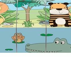 KidCollection Blokpuzzel - 10 Blokken - Educatief Speelgoed - Peuter - Kinderen - 2 Tot 5 Jaar - Dieren -Exporteren puzzels winkel 550x197