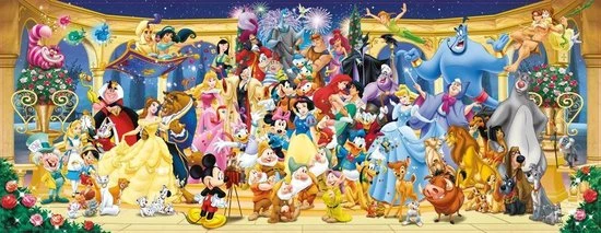 Ravensburger Puzzel Panorama Disney Groepsfoto - Legpuzzel - 1000 Stukjes 7 Ravensburger Puzzel Panorama Disney Groepsfoto - Legpuzzel - 1000 Stukjes - Afbeelding 5