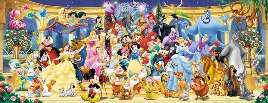 Ravensburger Puzzel Panorama Disney Groepsfoto - Legpuzzel - 1000 Stukjes 6 Ravensburger Puzzel Panorama Disney Groepsfoto - Legpuzzel - 1000 Stukjes - Afbeelding 4