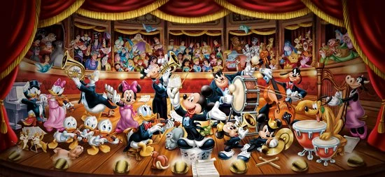 Clementoni Legpuzzel - High Quality Puzzel Collectie - Disney Orchestra - 13200 Stukjes, Puzzel Volwassenen 4 Clementoni Legpuzzel - High Quality Puzzel Collectie - Disney Orchestra - 13200 Stukjes, Puzzel Volwassenen - Afbeelding 2