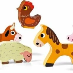 Janod Chunky Boerderij - Knopjespuzzel -Exporteren puzzels winkel 550x264