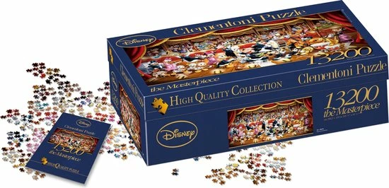 Clementoni Legpuzzel - High Quality Puzzel Collectie - Disney Orchestra - 13200 Stukjes, Puzzel Volwassenen 3 Clementoni Legpuzzel - High Quality Puzzel Collectie - Disney Orchestra - 13200 Stukjes, Puzzel Volwassenen