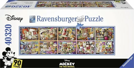 Ravensburger Puzzel Mickeys 90ste Verjaardag - 40000 Stukjes 3 Ravensburger Puzzel Mickeys 90ste Verjaardag - 40000 Stukjes