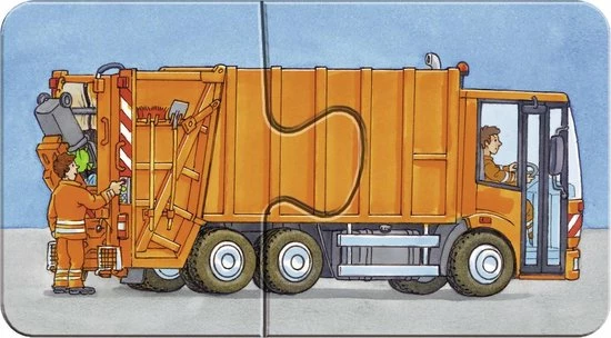 Ravensburger Speciale Voertuigen- My First Puzzles -9x2 Stukjes - Kinderpuzzel 9 Ravensburger Speciale Voertuigen- My First Puzzles -9x2 Stukjes - Kinderpuzzel - Afbeelding 7