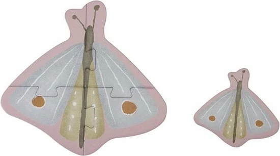 Little Dutch -Vormen Puzzel Flowers & Butterflies FSC 17 Little Dutch -Vormen Puzzel Flowers & Butterflies FSC - Afbeelding 15