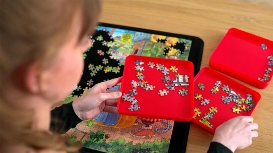 Jumbo Portapuzzle Puzzel Bord 1000 Stukjes - Puzzelmat Puzzelbord 9 Jumbo Portapuzzle Puzzel Bord 1000 Stukjes - Puzzelmat Puzzelbord - Afbeelding 7