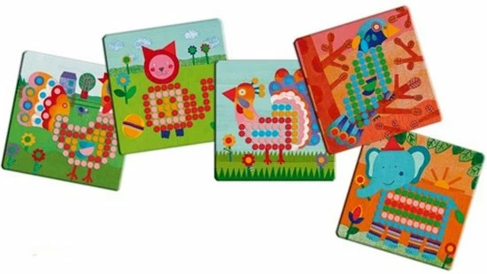 Djeco - Mosaico Animo - 3+ 6 Djeco - Mosaico Animo - 3+ - Afbeelding 4