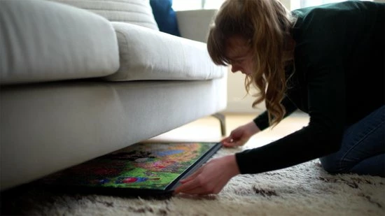 Jumbo Portapuzzle Puzzel Bord 1000 Stukjes - Puzzelmat Puzzelbord 11 Jumbo Portapuzzle Puzzel Bord 1000 Stukjes - Puzzelmat Puzzelbord - Afbeelding 9