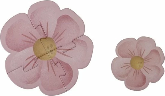 Little Dutch -Vormen Puzzel Flowers & Butterflies FSC 12 Little Dutch -Vormen Puzzel Flowers & Butterflies FSC - Afbeelding 10