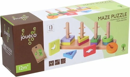 Jou?co Jou Co Doolhof Puzzel 4 Jou?co Jou Co Doolhof Puzzel - Afbeelding 2