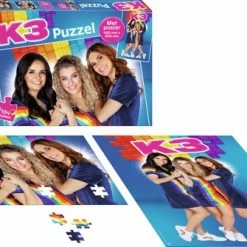 K3 Puzzel - Met Poster 40 X 60 Cm - 104 Stukjes -Exporteren puzzels winkel 550x335 2