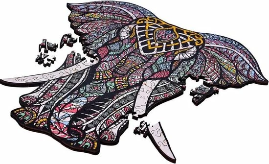 Mystery Elephant 019 A3 | Legpuzzel Olifant |houten Puzzel | 173 Stukjes | Jigsaw Houten Dierenpuzzel| Meer Dan 50 Verschillende Modellen 4 Mystery Elephant 019 A3 | Legpuzzel Olifant |houten Puzzel | 173 Stukjes | Jigsaw Houten Dierenpuzzel| Meer Dan 50 Verschillende Modellen - Afbeelding 2