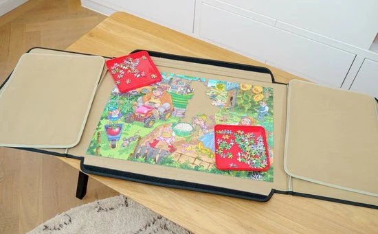 Jumbo Portapuzzle Standaard Voor Puzzels Tot 1000 Stukjes - Puzzelmap 16 Jumbo Portapuzzle Standaard Voor Puzzels Tot 1000 Stukjes - Puzzelmap - Afbeelding 14