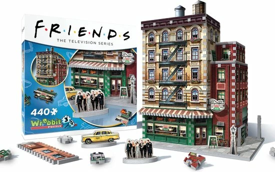 Wrebbit Friends - Central Perk (440 Stukjes) - 3D-Puzzle 3 Wrebbit Friends - Central Perk (440 Stukjes) - 3D-Puzzle