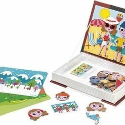 Janod Magnetibook - 4 Seizoenen -Exporteren puzzels winkel 550x347