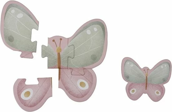 Little Dutch -Vormen Puzzel Flowers & Butterflies FSC 23 Little Dutch -Vormen Puzzel Flowers & Butterflies FSC - Afbeelding 21