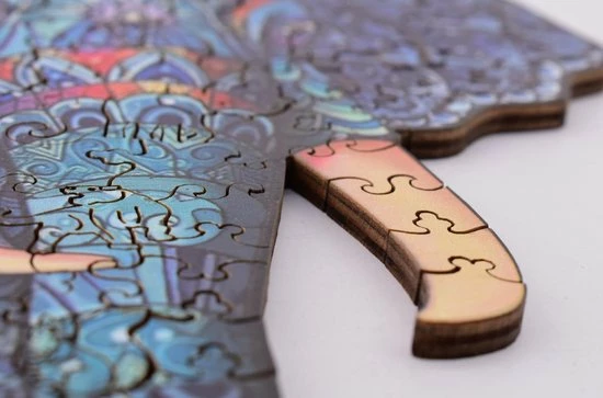 Legpuzzel Olifant 048 A3 | Houten Jigsaw Puzzel | 173 Stukjes | Dierenpuzzel| Meer Dan 50 Verschillende Modellen 6 Legpuzzel Olifant 048 A3 | Houten Jigsaw Puzzel | 173 Stukjes | Dierenpuzzel| Meer Dan 50 Verschillende Modellen - Afbeelding 4