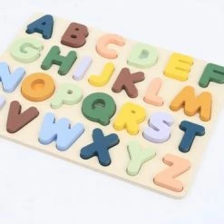 HOUTEN ALFABET PUZZEL - ALFABET PUZZEL HOUT Voor Kinderen Met Trendy Kleuren - Alfabet Leren - Speelgoed 3 JAAR -Mint And Milo 8 HOUTEN ALFABET PUZZEL - ALFABET PUZZEL HOUT Voor Kinderen Met Trendy Kleuren - Alfabet Leren - Speelgoed 3 JAAR -Mint And Milo -Exporteren puzzels winkel 550x365