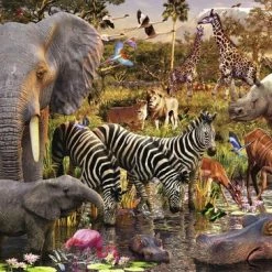 Ravensburger Puzzel Afrikaanse Dierenwereld - Legpuzzel - 3000 Stukjes -Exporteren puzzels winkel 550x365 3