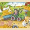 Goki Legpuzzel Kleine Tractor 30 X 20 X 1 Cm Hout 24-delig -Exporteren puzzels winkel 550x366 121