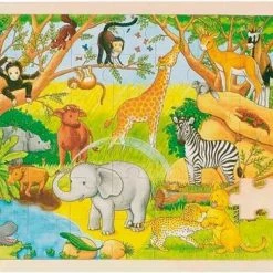 Goki Puzzel: Afrika 48-delig -Exporteren puzzels winkel 550x366 122