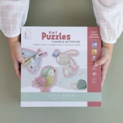Little Dutch -Vormen Puzzel Flowers & Butterflies FSC 35 Little Dutch -Vormen Puzzel Flowers & Butterflies FSC -Exporteren puzzels winkel 550x366 63
