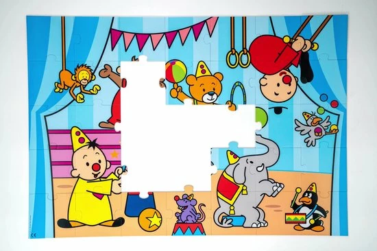 Bumba Mega Vloerpuzzel - Circus - 35 Stukken 4 Bumba Mega Vloerpuzzel - Circus - 35 Stukken - Afbeelding 2