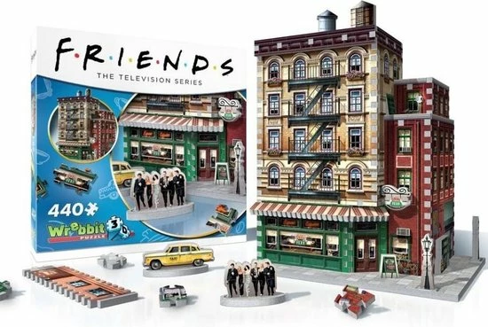 Wrebbit Friends - Central Perk (440 Stukjes) - 3D-Puzzle 7 Wrebbit Friends - Central Perk (440 Stukjes) - 3D-Puzzle - Afbeelding 5