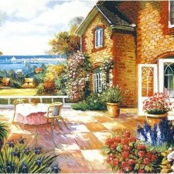 Happy Puzzle Jigsaw Legpuzzel - Huistuin - Puzzel 1000 Stukjes Volwassenen Legpuzzels - Natuur - Stad - Kunst - Hobby Speelgoed - Legpuzzels Volwassenen Kinderen - 50*70 Cm