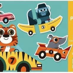 Djeco Puzzel Duo - Verstoppertje - 10 X 2 Stukjes