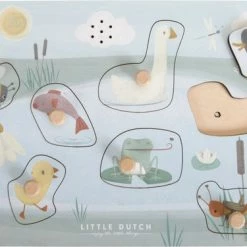 Little Dutch Geluidenpuzzel Little Goose FSC