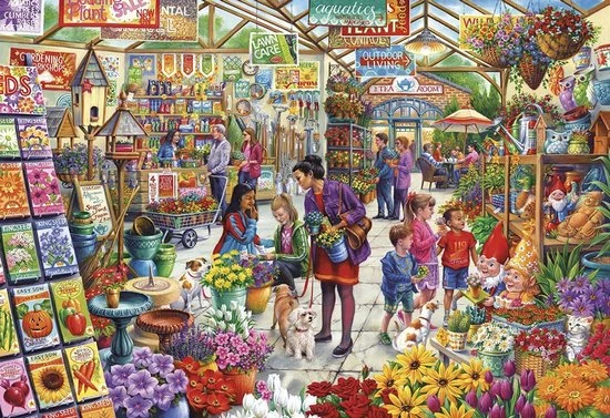 Gibsons Gardener's Delight Puzzel (1000 Stukjes) 4 Gibsons Gardener's Delight Puzzel (1000 Stukjes) - Afbeelding 2