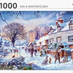 Rebo Productions Rebo Legpuzzel 1000 Stukjes - On A Winter's Day -Exporteren puzzels winkel 550x377 7