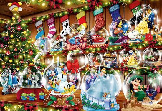 Ravensburger Puzzel Disney Sneeuwballenparadijs - Legpuzzel - 1000 Stukjes 6 Ravensburger Puzzel Disney Sneeuwballenparadijs - Legpuzzel - 1000 Stukjes - Afbeelding 4