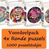 Grafix Voordeelpack 4x Puzzel 1000 Stukjes Volwassenen | Verschillende Ronde Puzzels | Diameter 68 CM | Legpuzzel 1 Grafix Voordeelpack 4x Puzzel 1000 Stukjes Volwassenen | Verschillende Ronde Puzzels | Diameter 68 CM | Legpuzzel -Exporteren puzzels winkel 550x378 2