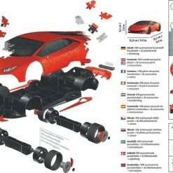 Ravensburger Lamborghini Huracan Evo - 3D Puzzel - 108 Stukjes -Exporteren puzzels winkel 550x379