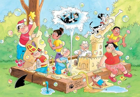 Jan Van Haasteren Junior De Zandbak 240 Stukjes - Legpuzzel 7 Jan Van Haasteren Junior De Zandbak 240 Stukjes - Legpuzzel - Afbeelding 5