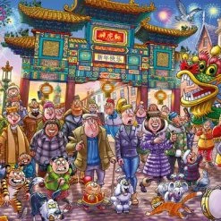 Wasgij Original 39 Chinees Nieuwjaar! Puzzel - 1000 Stukjes -Exporteren puzzels winkel 550x381 1