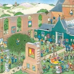 Jan Van Haasteren De Kunstmarkt Puzzel - 2000 Stukjes -Exporteren puzzels winkel 550x381 16