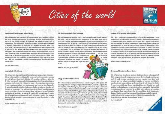 Ravensburger Puzzel Fleroux Amsterdam - Legpuzzel - 1000 Stukjes 8 Ravensburger Puzzel Fleroux Amsterdam - Legpuzzel - 1000 Stukjes - Afbeelding 6