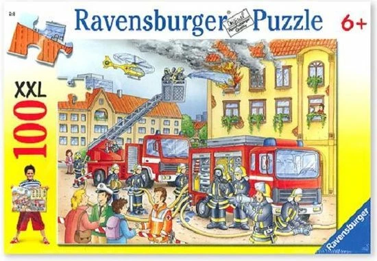 Ravensburger Puzzel Brandweer - Legpuzzel - 100 Stukjes 10 Ravensburger Puzzel Brandweer - Legpuzzel - 100 Stukjes - Afbeelding 8
