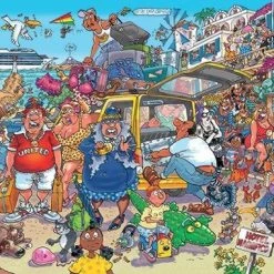 Wasgij Original 37 Vakantiefiasco Puzzel - 1000 Stukjes -Exporteren puzzels winkel 550x381 5