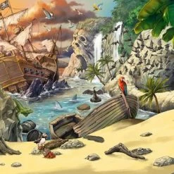 Ravensburger Escape Puzzle Kids Pirates - 368 Stukjes -Exporteren puzzels winkel 550x382 8