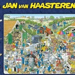 Jan Van Haasteren De Wijnmakerij Puzzel - 3000 Stukjes -Exporteren puzzels winkel 550x386