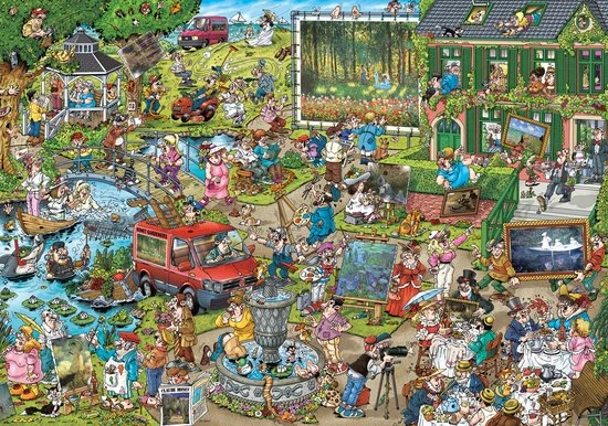 Goliath That's Life Gallery Edition: Claude Monet - 1000 Puzzelstukjes - Legpuzzel (68x48cm) 9 Goliath That's Life Gallery Edition: Claude Monet - 1000 Puzzelstukjes - Legpuzzel (68x48cm) - Afbeelding 7